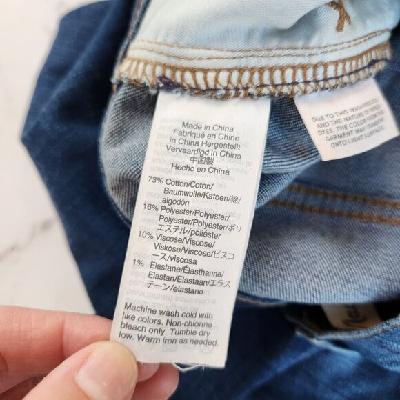 Madewell Roadtripper Medium Wash High Rise Skinny Jeans Stretch Women's 25 - Picture 8 of 9